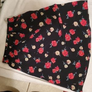 Floral Jaclyn Smith knee length skirt